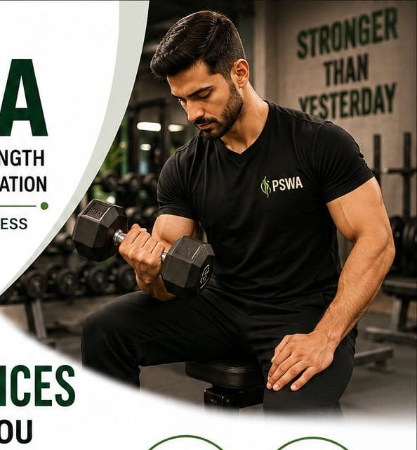 Strength training at PSWA Garden Town Lahore
